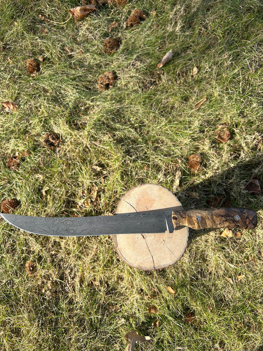 Damascus Carving Knife