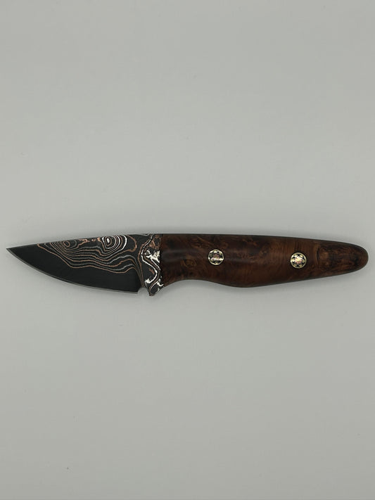 Elite CopperMai Damascus Mini EDC